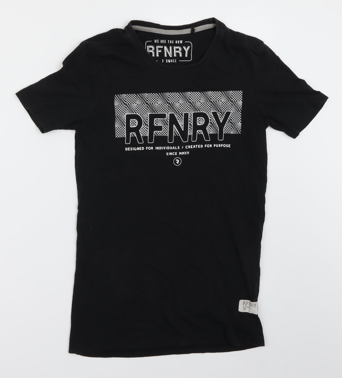 RFNRY Womens Black   Basic T-Shirt Size XS