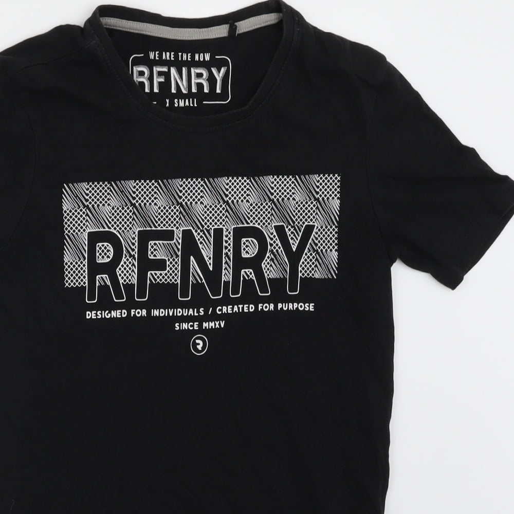 RFNRY Womens Black   Basic T-Shirt Size XS
