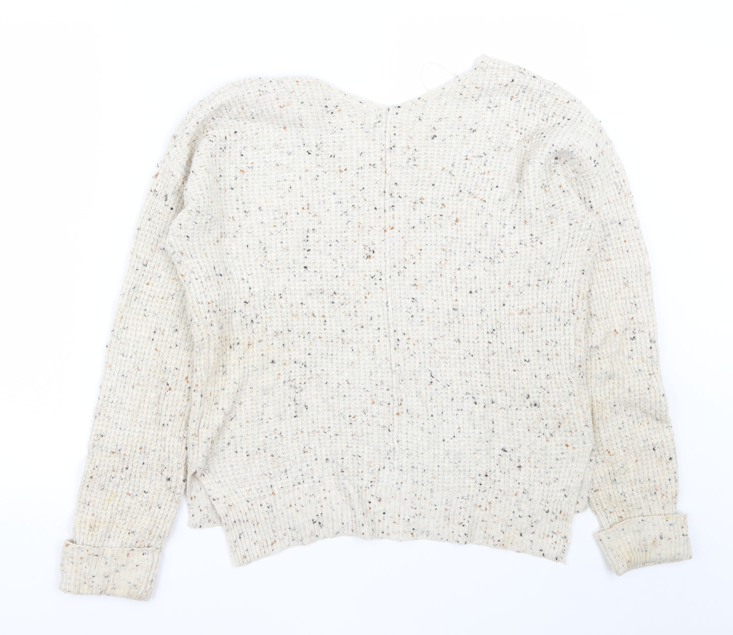 If It Were Me Womens Beige   Pullover Jumper Size S