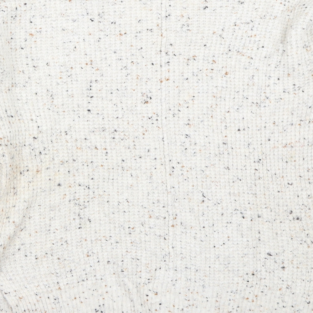 If It Were Me Womens Beige   Pullover Jumper Size S