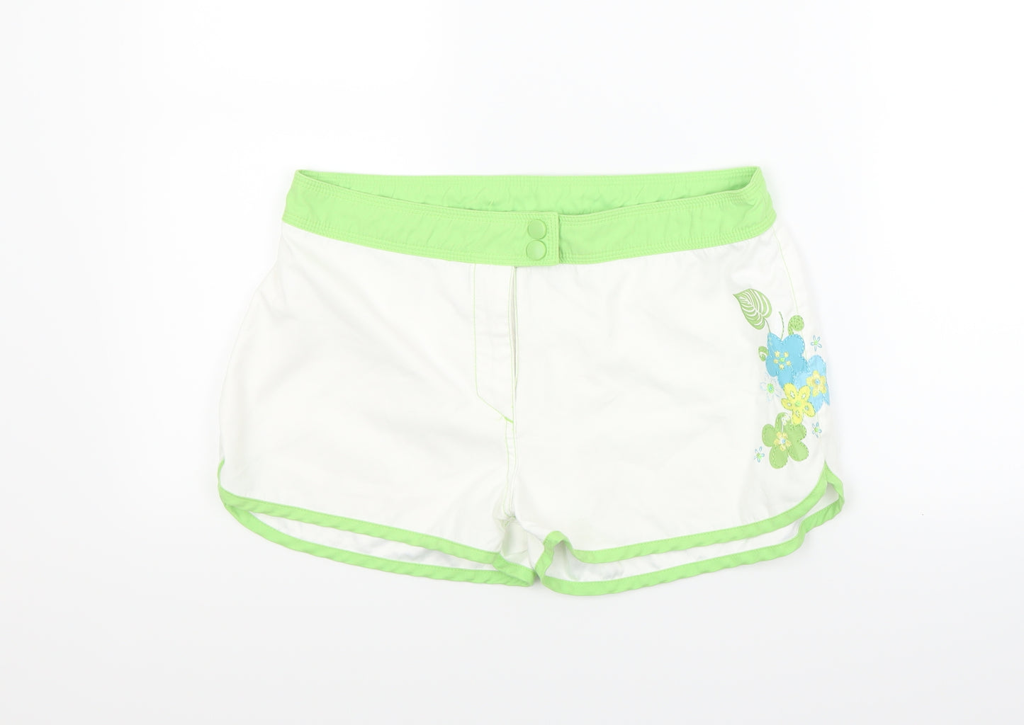 NEXT Girls White   Hot Pants Shorts Size 10 Years
