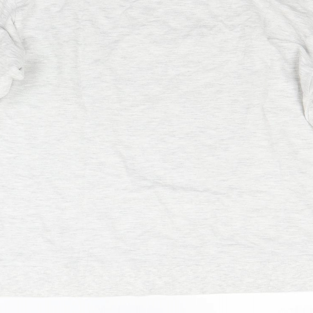 H&M Womens Grey   Pullover Sweatshirt Size M