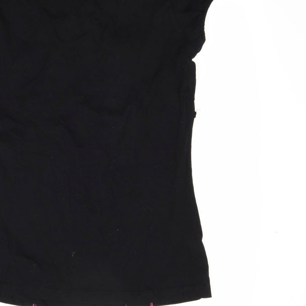 John Rocha Womens Black   Basic T-Shirt Size 14