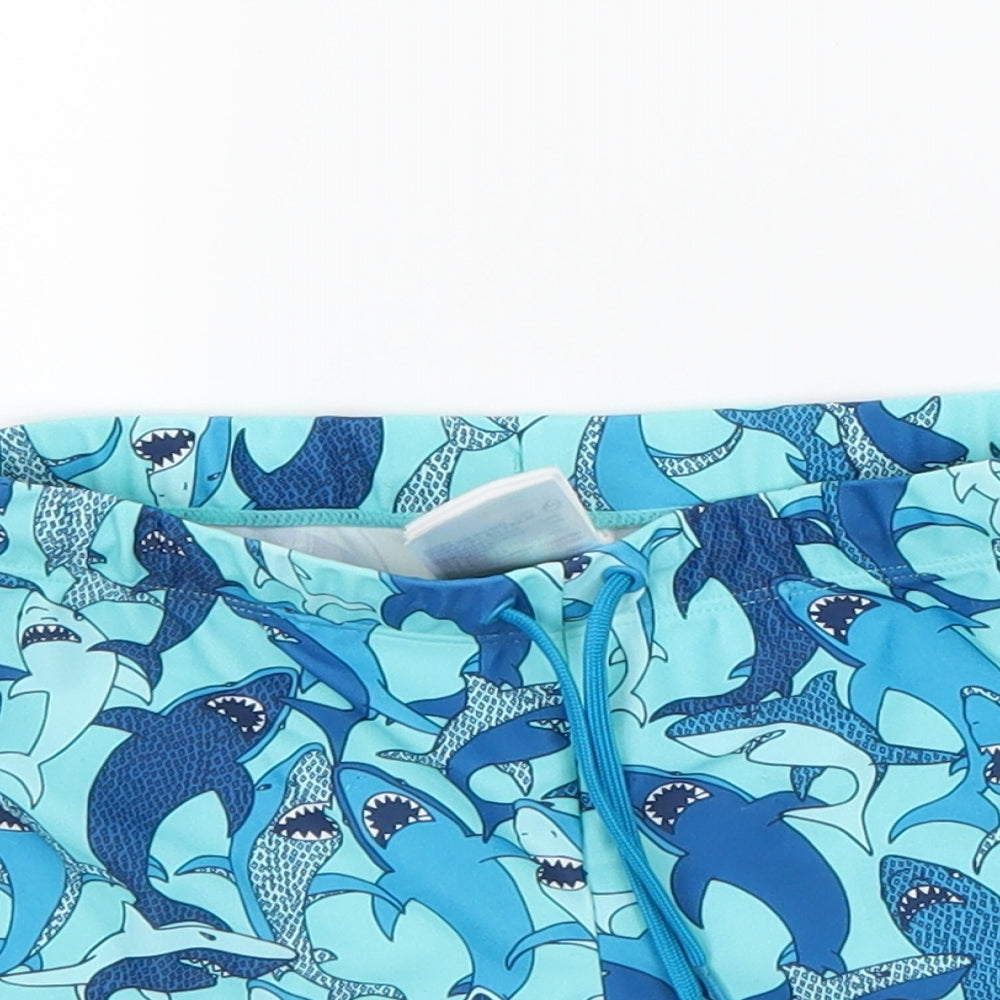 H&M Boys Blue   Utility Shorts Size 6 Years - Swimming