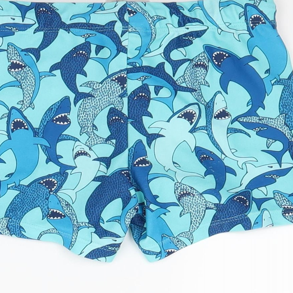 H&M Boys Blue   Utility Shorts Size 6 Years - Swimming