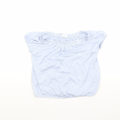 NEXT Girls Blue   Basic Blouse Size 4 Years