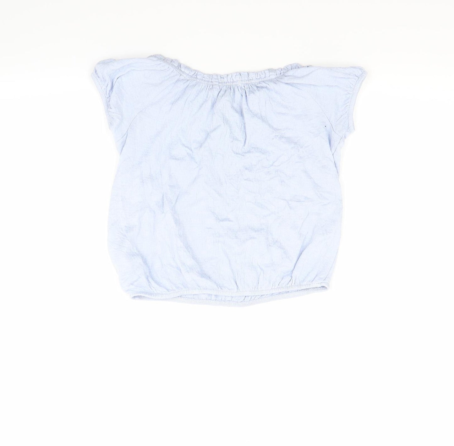 NEXT Girls Blue   Basic Blouse Size 4 Years