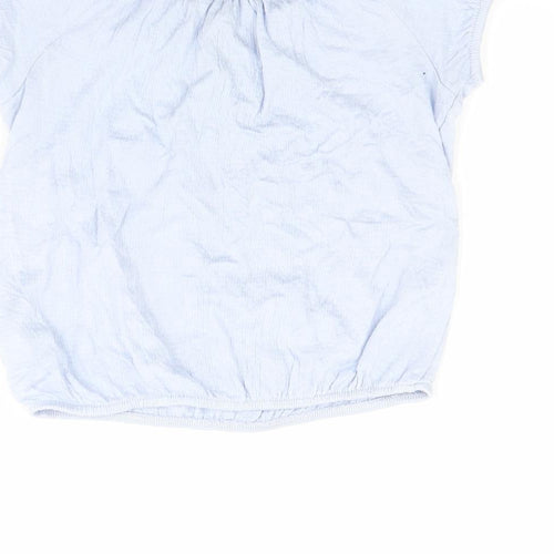 NEXT Girls Blue   Basic Blouse Size 4 Years