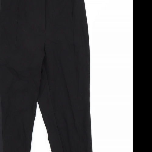 H&M Womens Black   Trousers  Size 10 L28 in