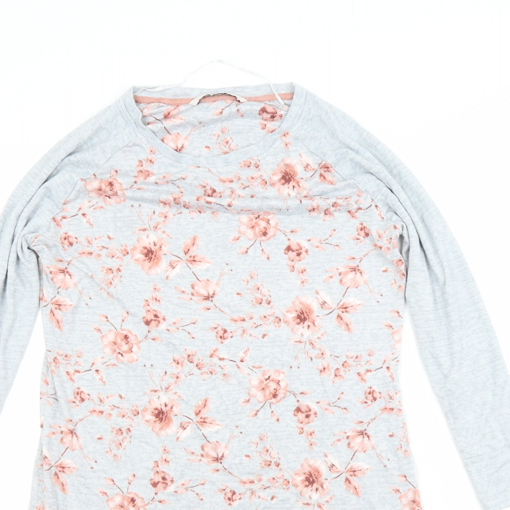 TU Womens Grey Floral  Jumper Dress  Size 12