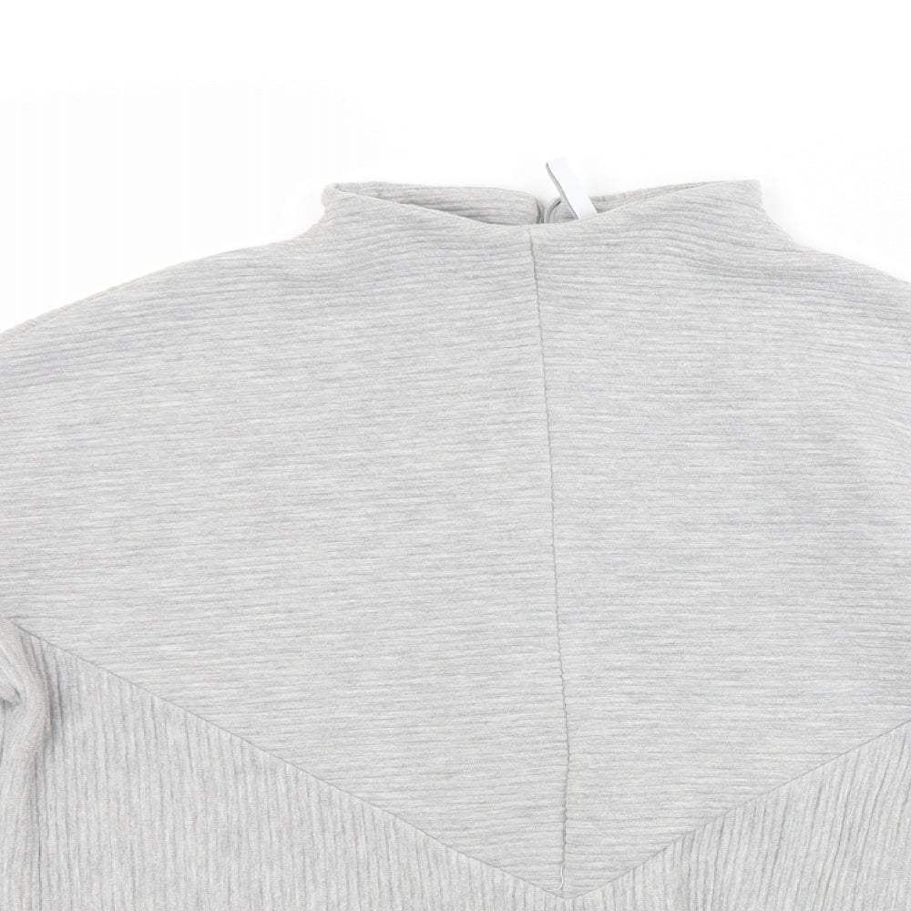 souluxe Womens Grey   Pullover Sweatshirt Size M