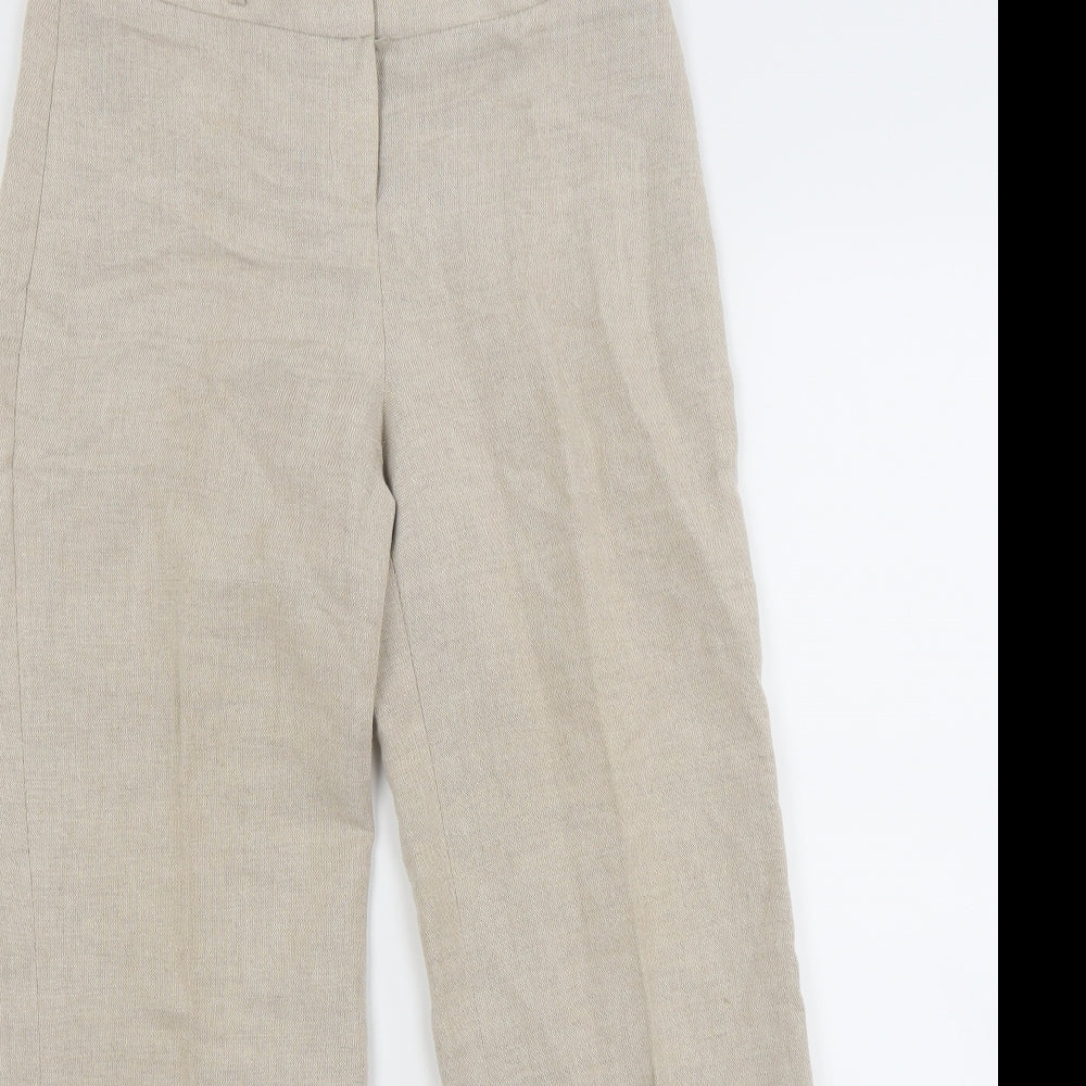 Principles Womens Beige   Trousers  Size 6 L27 in
