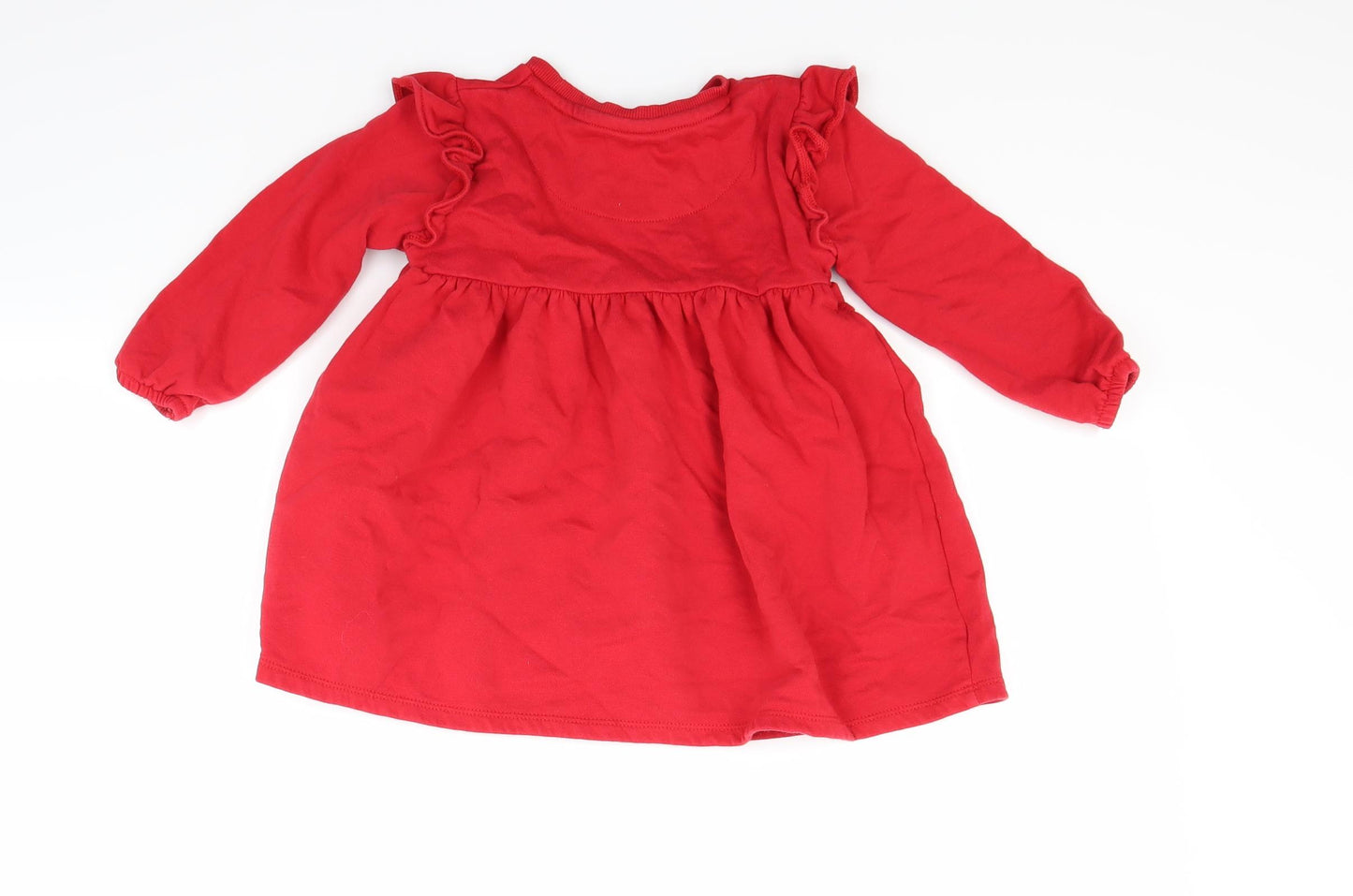 F&F Girls Red   Fit & Flare  Size 2-3 Years