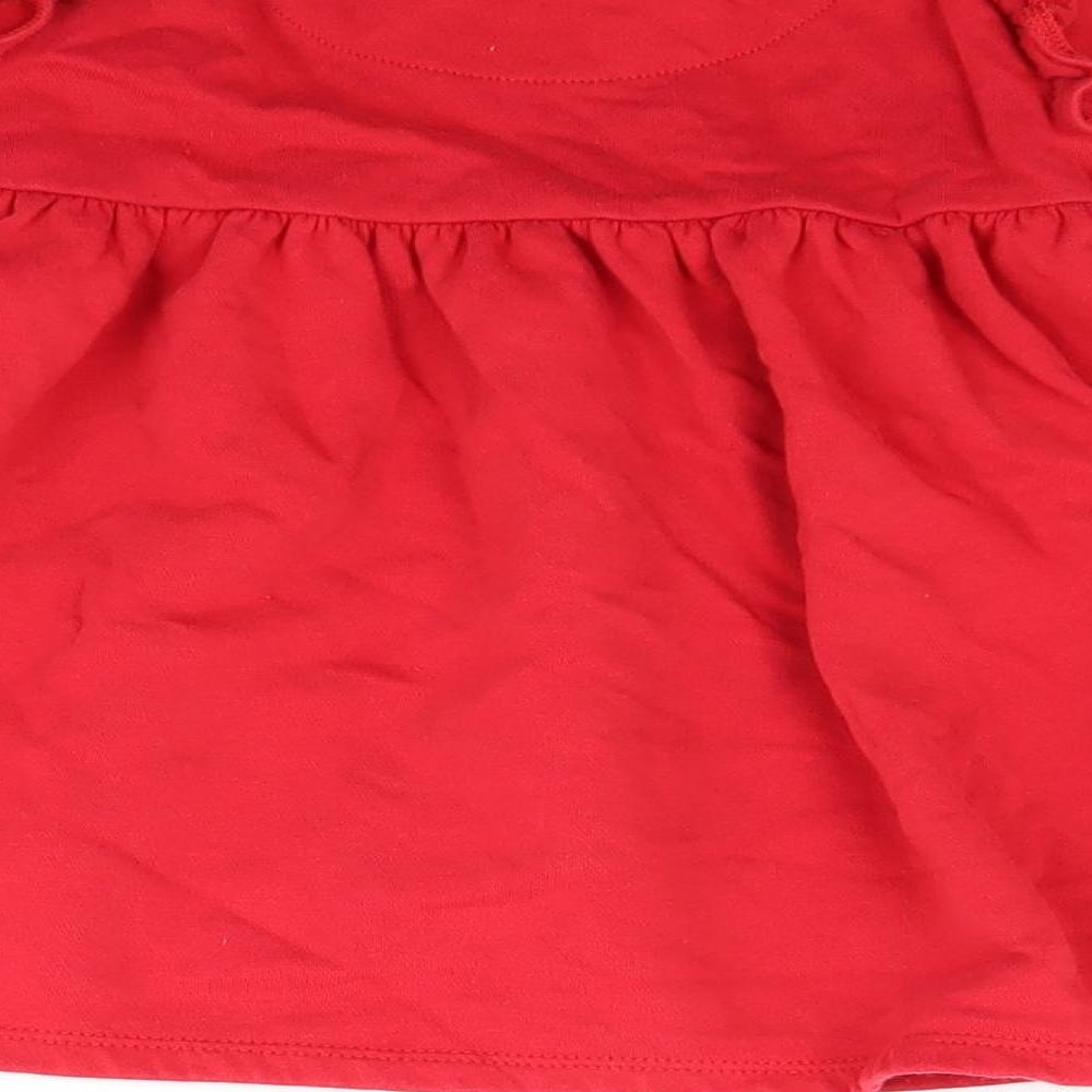 F&F Girls Red   Fit & Flare  Size 2-3 Years