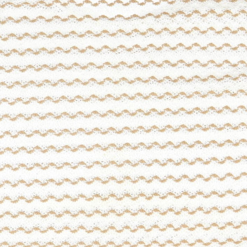 NEXT Womens Beige Striped  Pullover Jumper Size 14