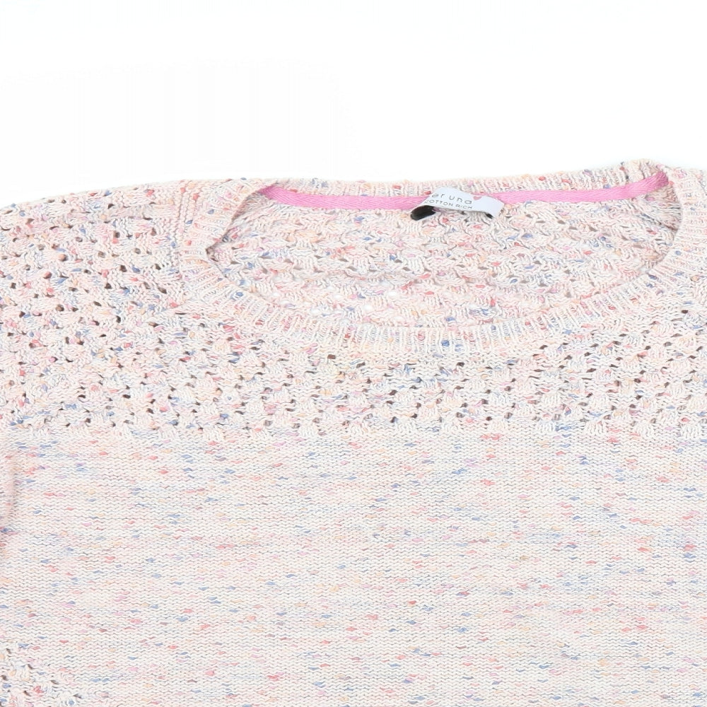 Per Una Womens Pink   Pullover Jumper Size 20