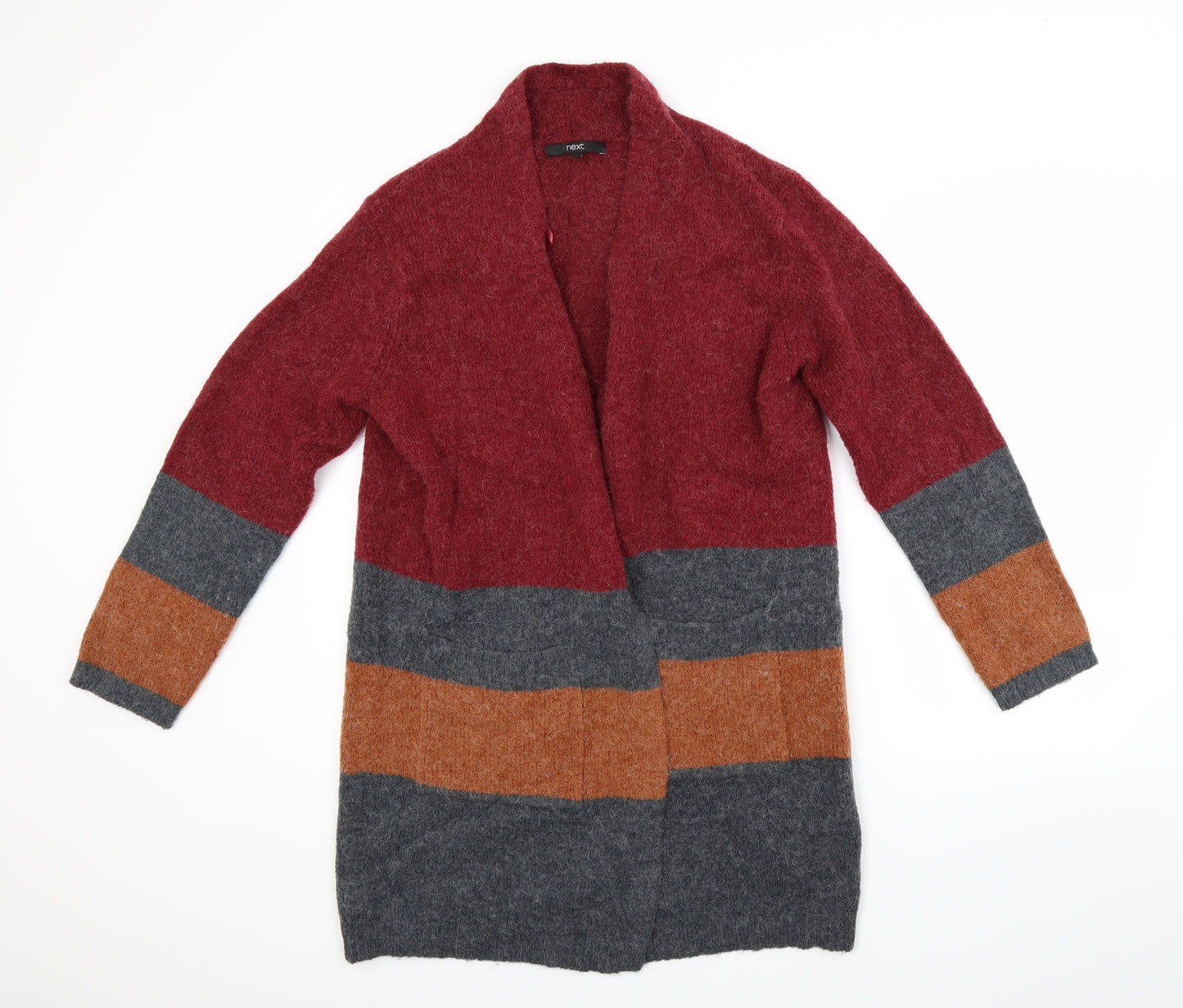 NEXT Womens Multicoloured   Cardigan Jumper Size 14