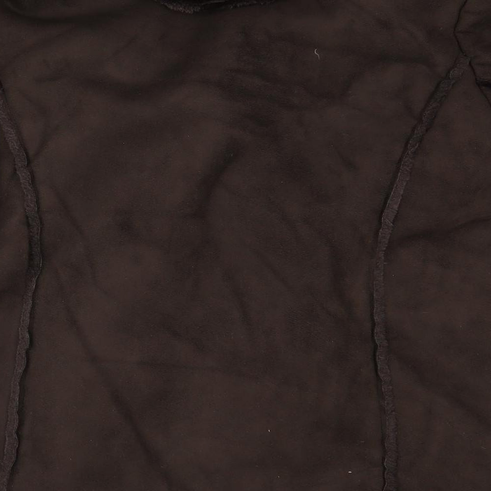 DASH Womens Brown   Overcoat Coat Size 18