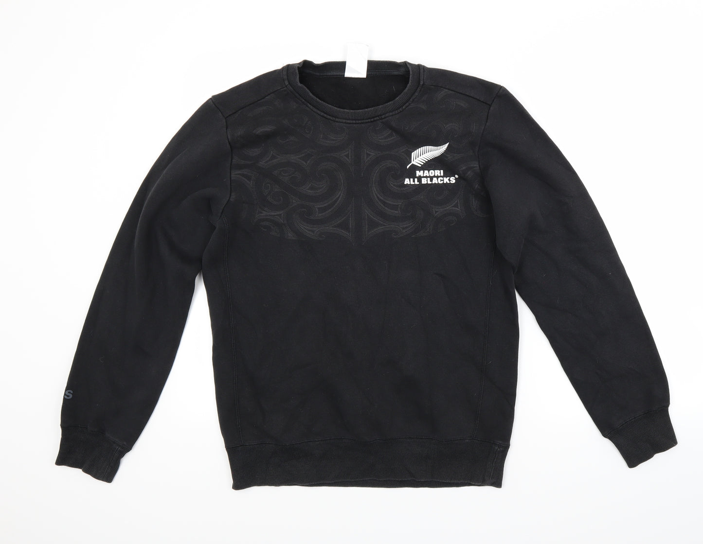 adidas Mens Black   Pullover Sweatshirt Size S  - All Blacks