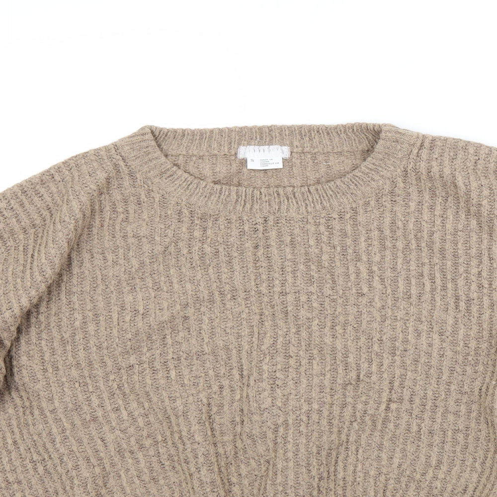Preworn Womens Beige   Pullover Jumper Size S