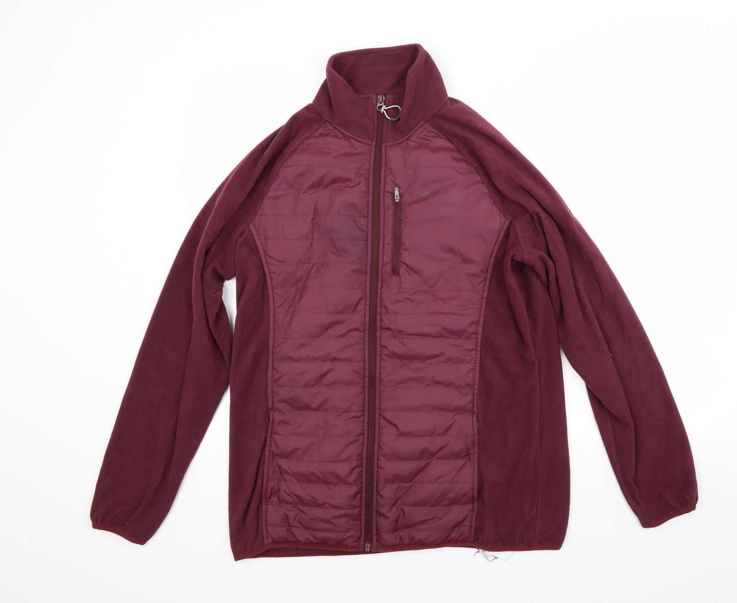 Craghoppers Womens Red  Fleece Jacket Coat Size 16
