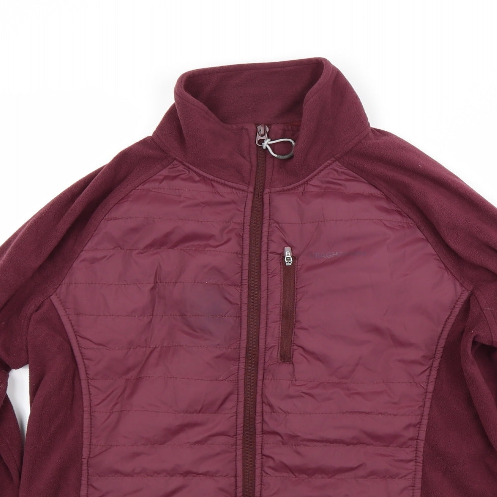 Craghoppers Womens Red  Fleece Jacket Coat Size 16