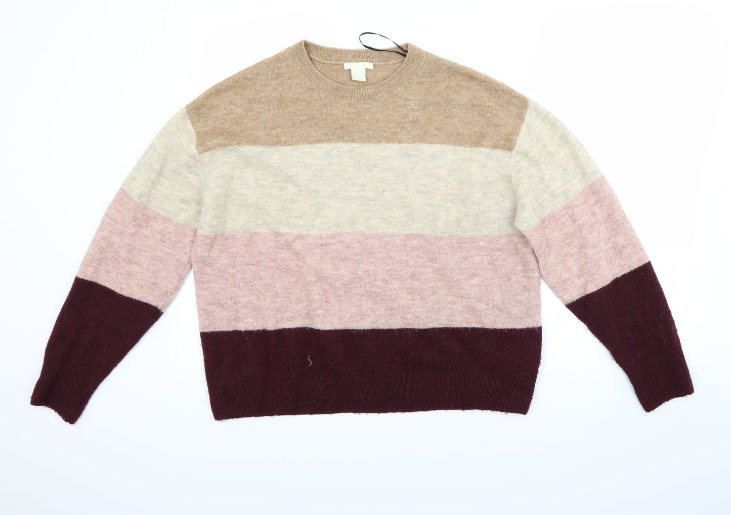 H&M Womens Multicoloured   Pullover Jumper Size S