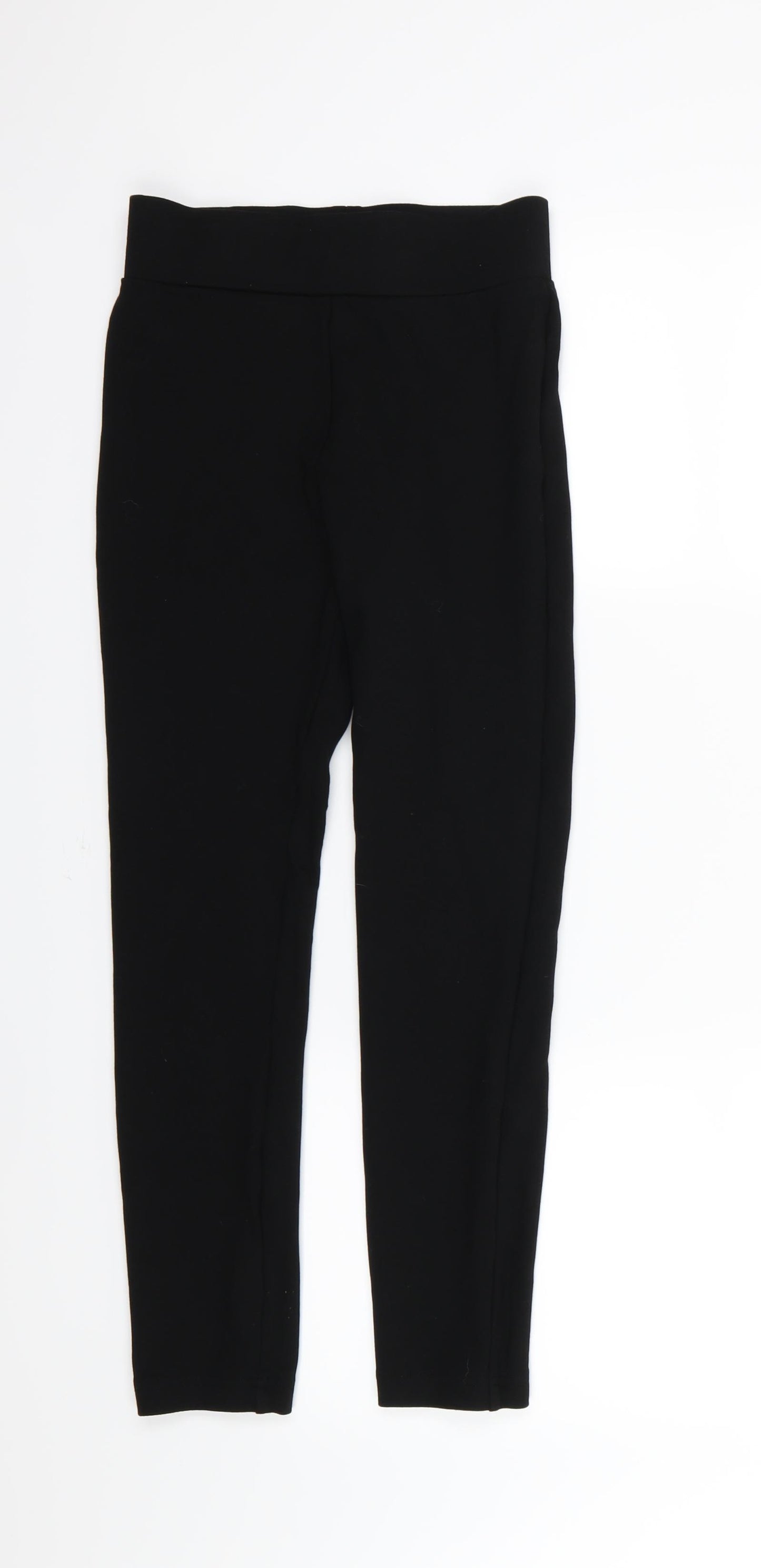 NEXT Womens Black  Jersey  Leggings Size 8 L25 in