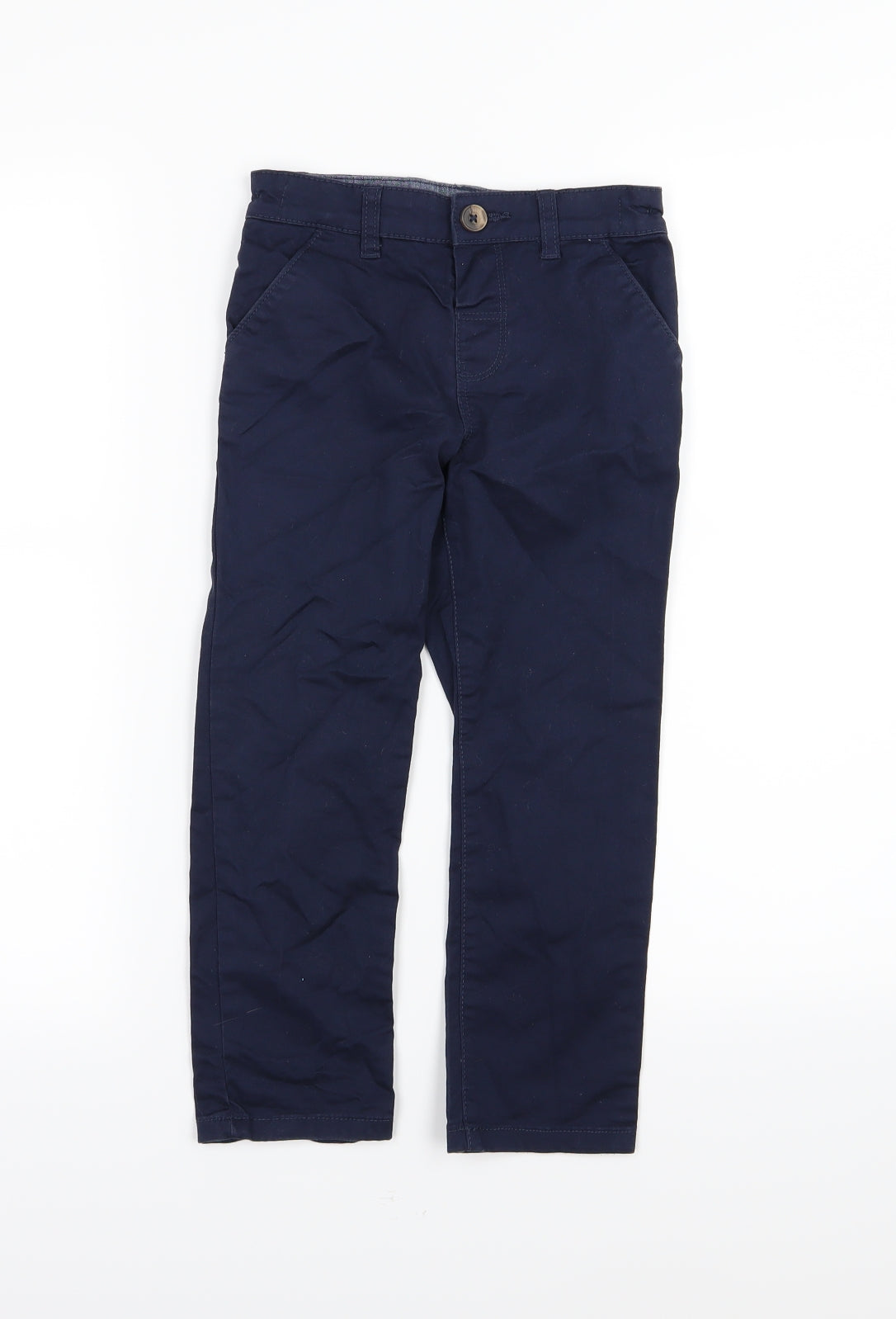 Blue Zoo Boys Blue   Chino Trousers Size 4-5 Years