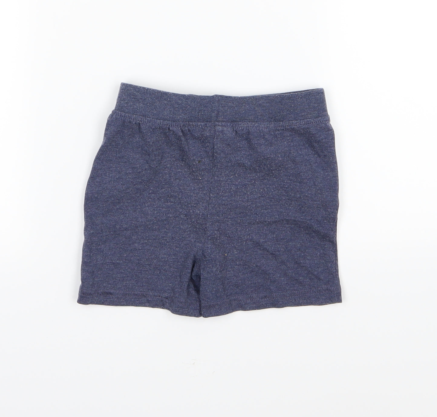F&F Boys Blue  Jersey Cropped Trousers Size 12-18 Months