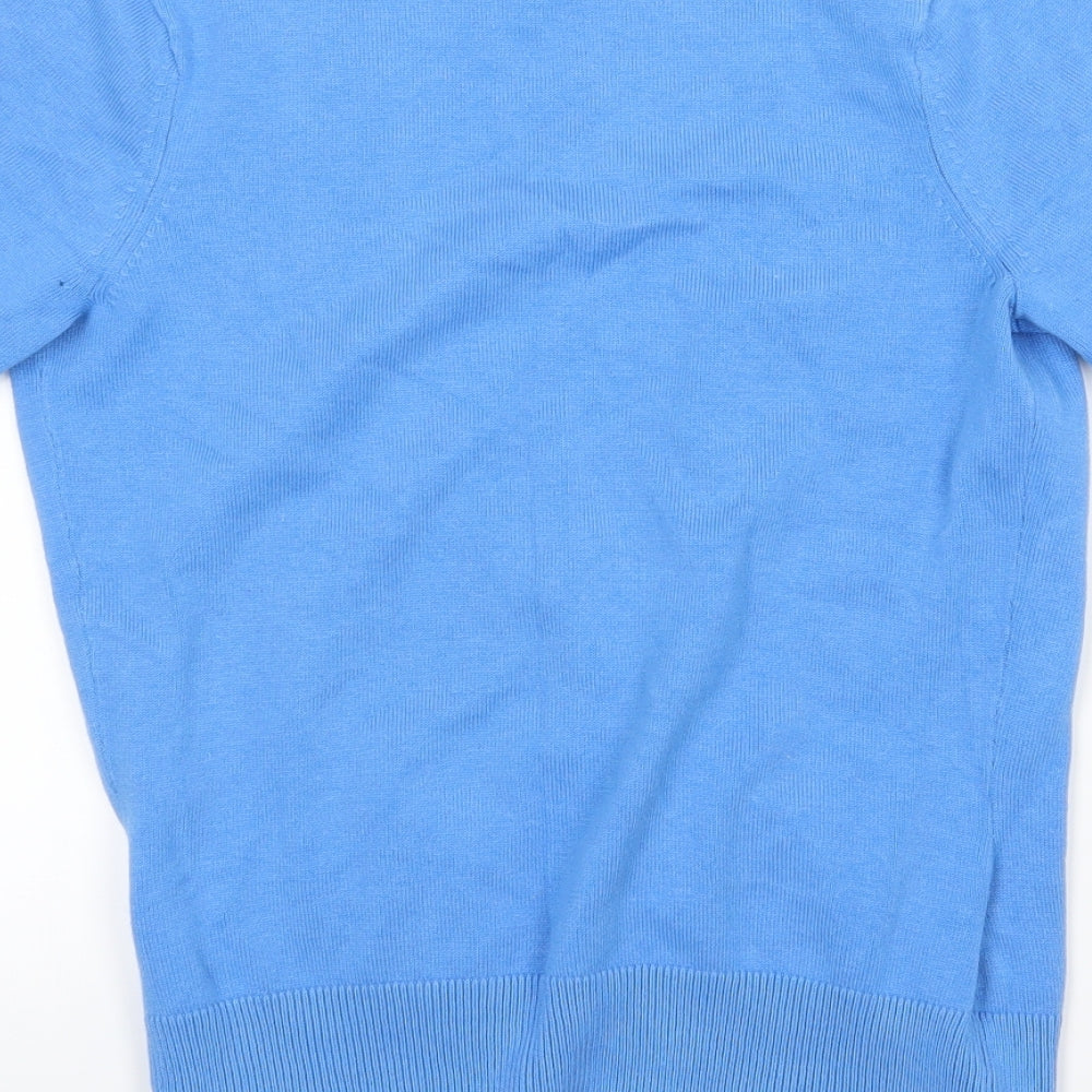 Gap Womens Blue  Knit Wrap Jumper Size XS