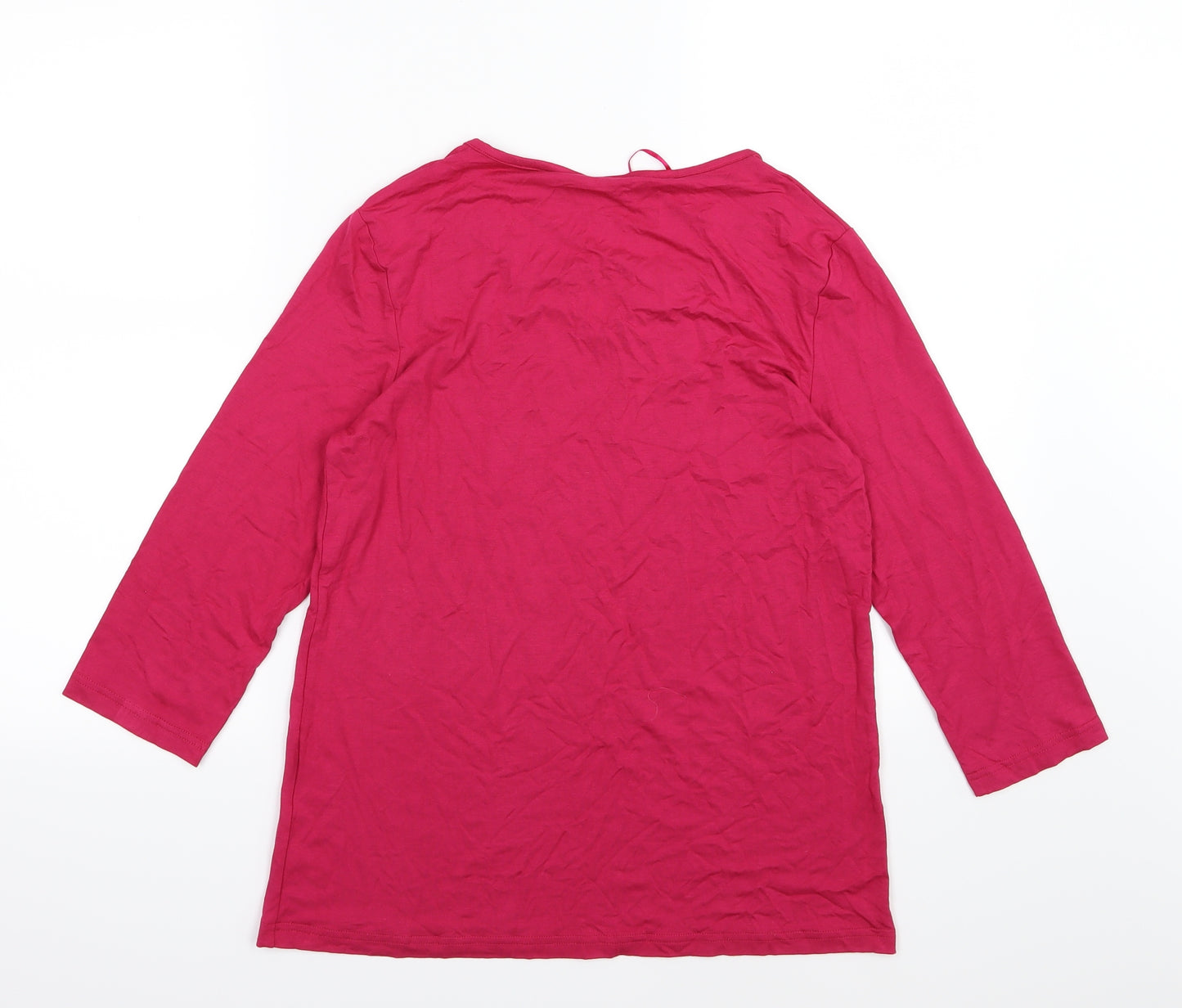 Damart Womens Pink   Basic T-Shirt Size 10
