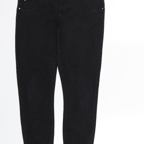 Papaya Womens Black  Denim Jegging Jeans Size 8 L28 in