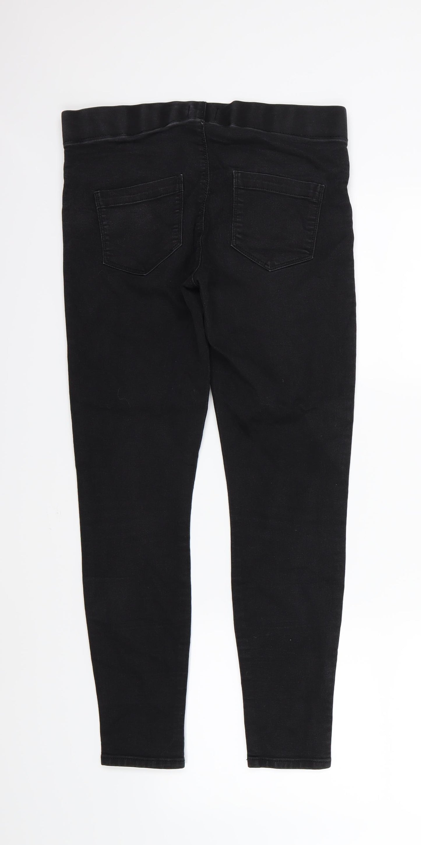 Papaya Womens Black  Denim Jegging Jeans Size 8 L28 in