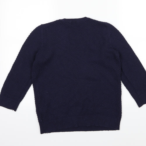 Gap Womens Blue  Knit Pullover Jumper Size M