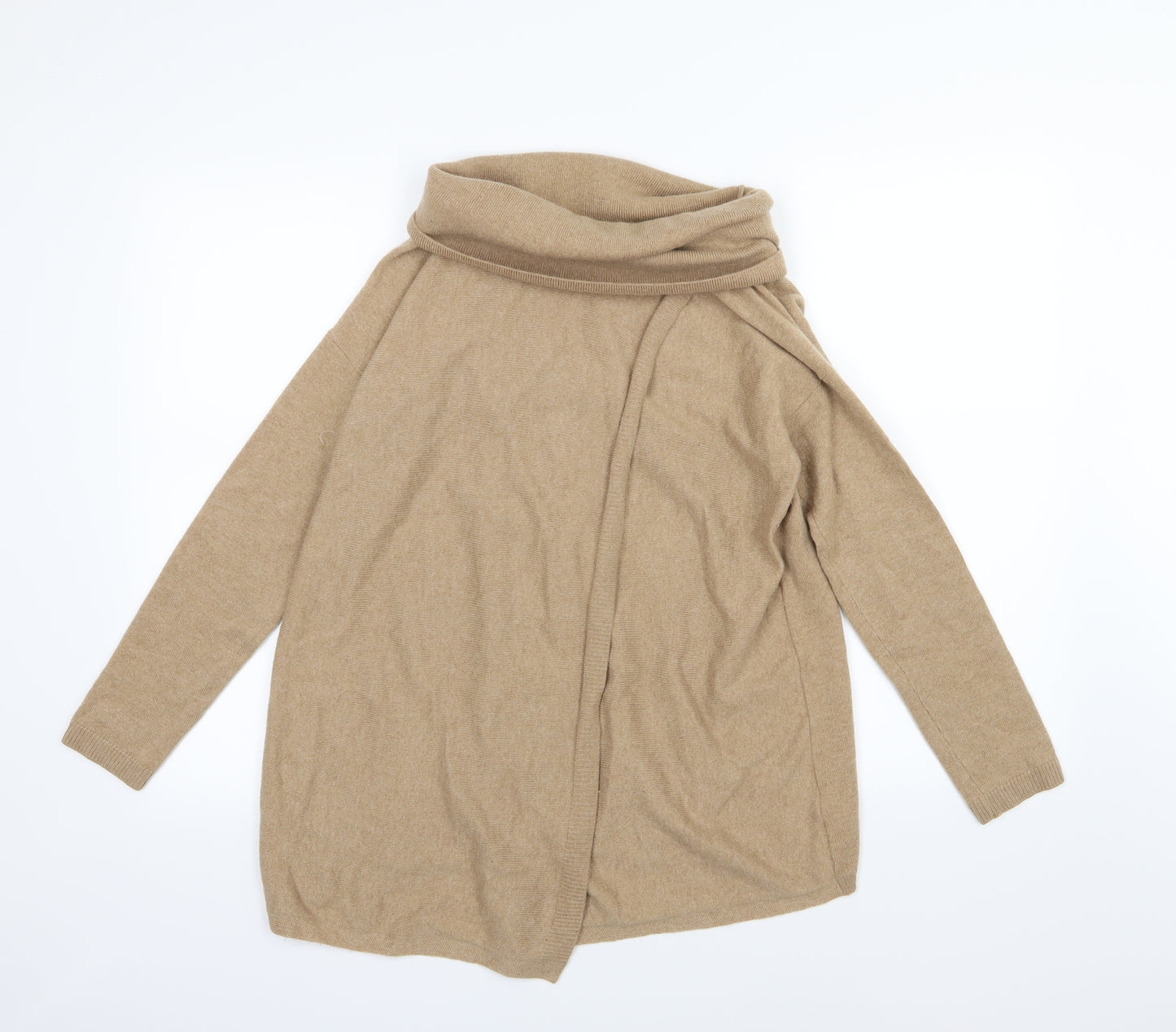 Marks and Spencer Womens Brown  Knit Pullover Jumper Size S