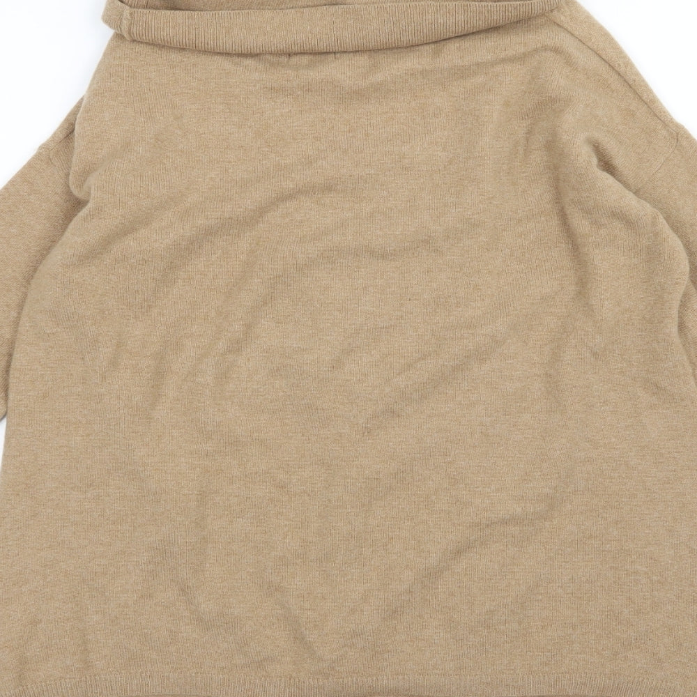 Marks and Spencer Womens Brown  Knit Pullover Jumper Size S