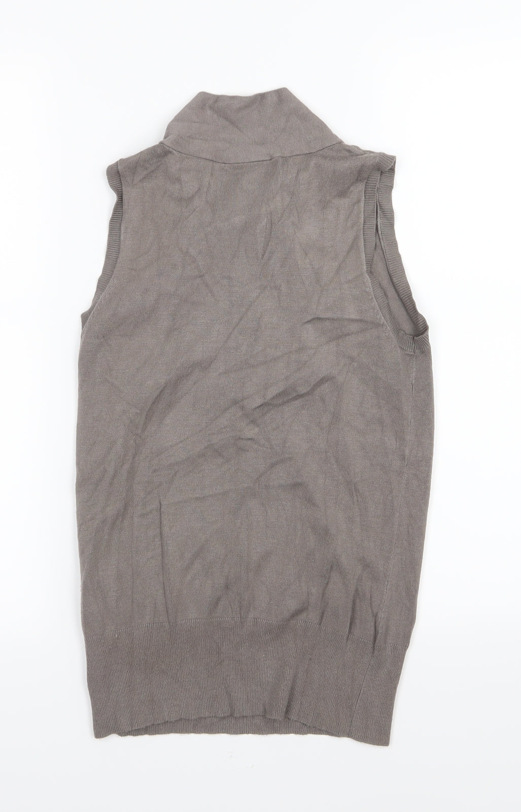 Warehouse Womens Grey  Knit Pullover Jumper Size 10
