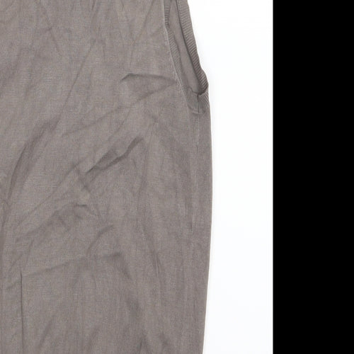 Warehouse Womens Grey  Knit Pullover Jumper Size 10