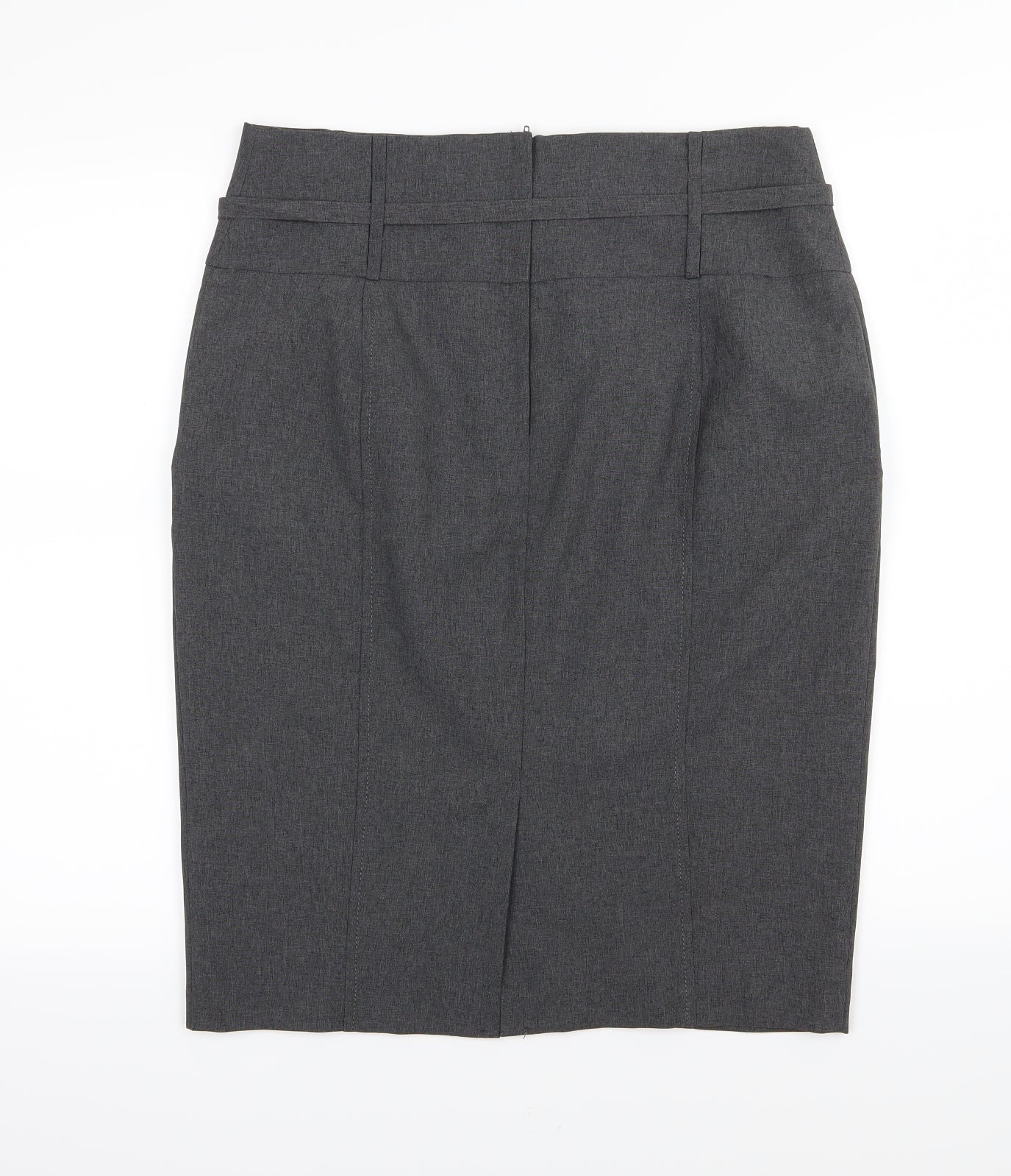 Atmosphere Womens Grey  Rayon Straight & Pencil Skirt Size 14
