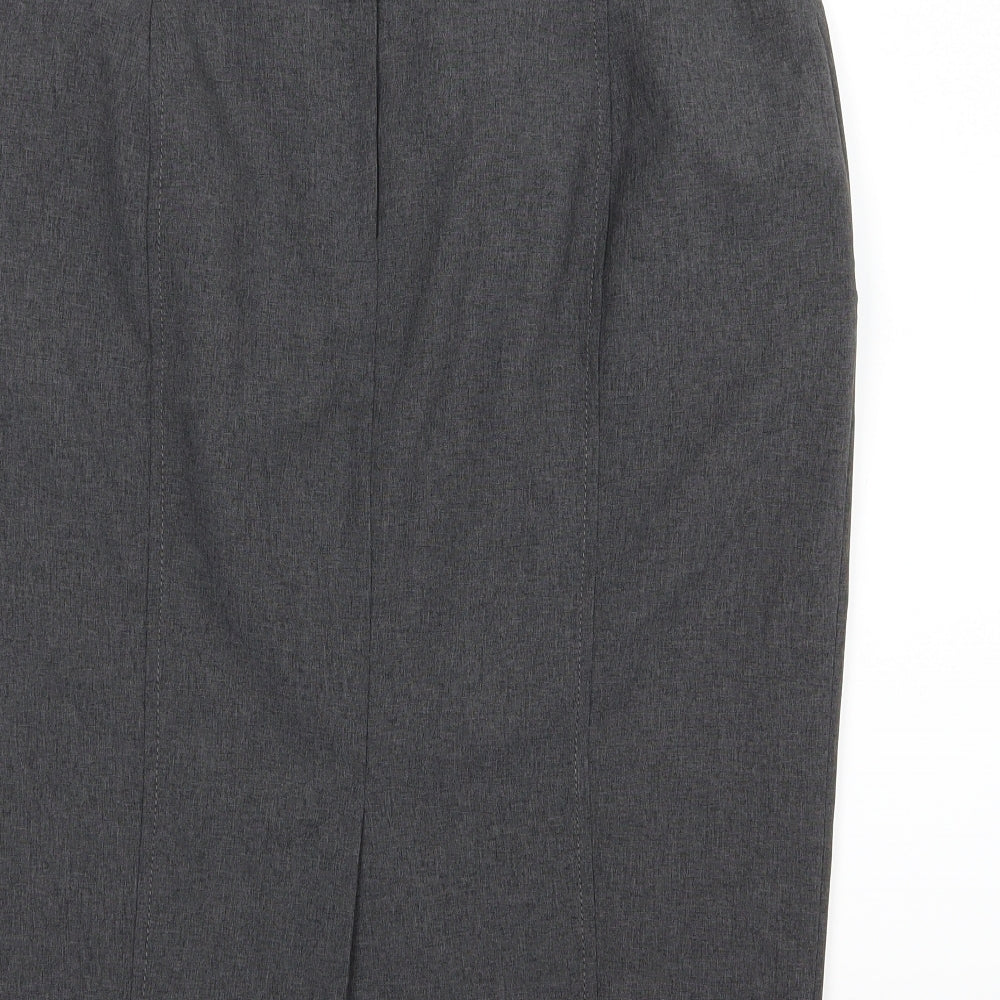 Atmosphere Womens Grey  Rayon Straight & Pencil Skirt Size 14