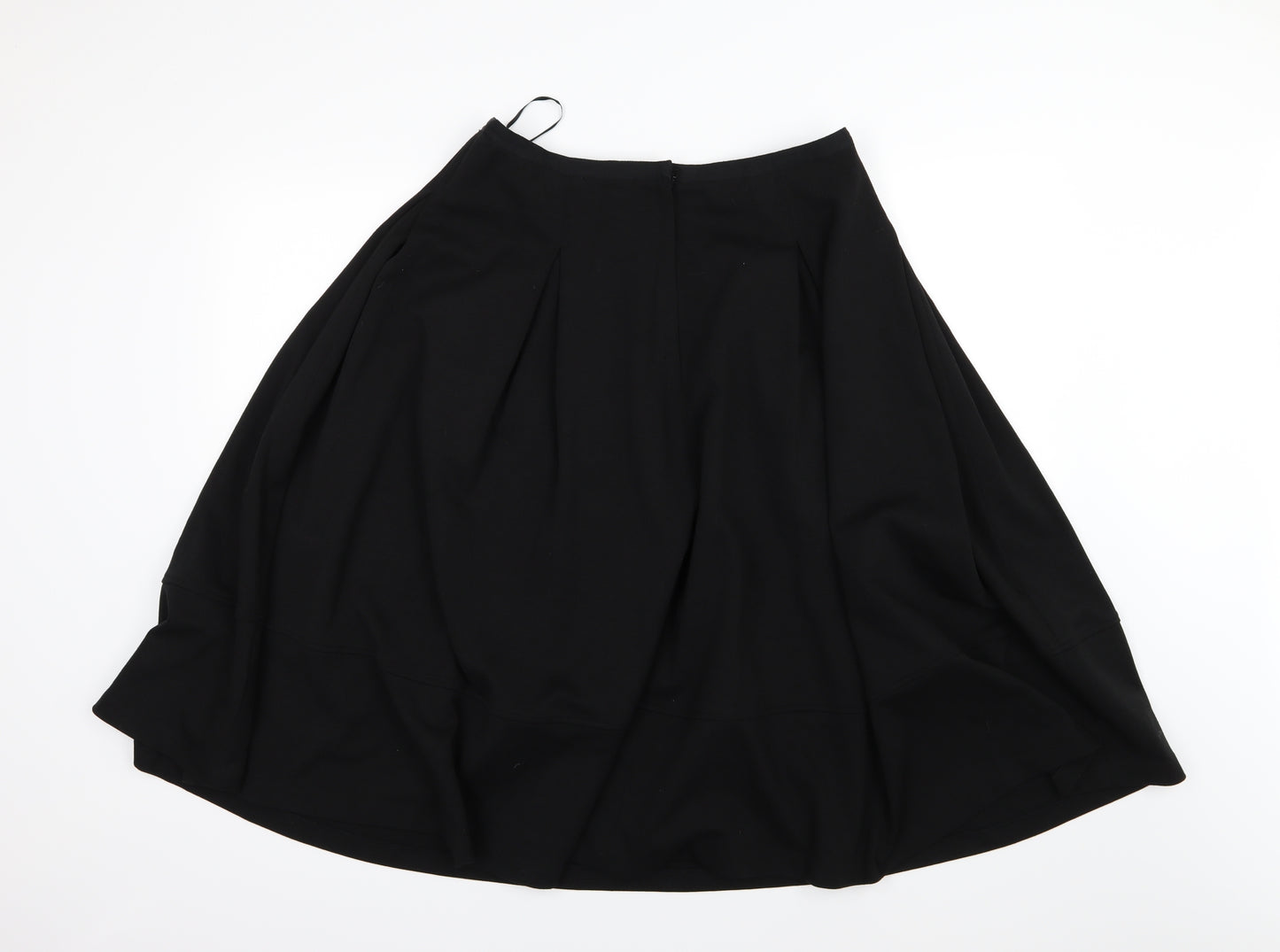 Oasis Womens Black   A-Line Skirt Size 14