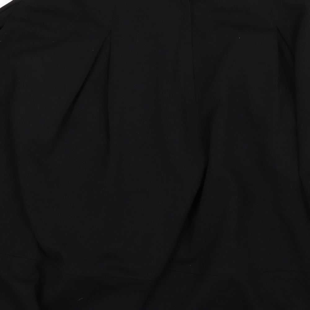 Oasis Womens Black   A-Line Skirt Size 14