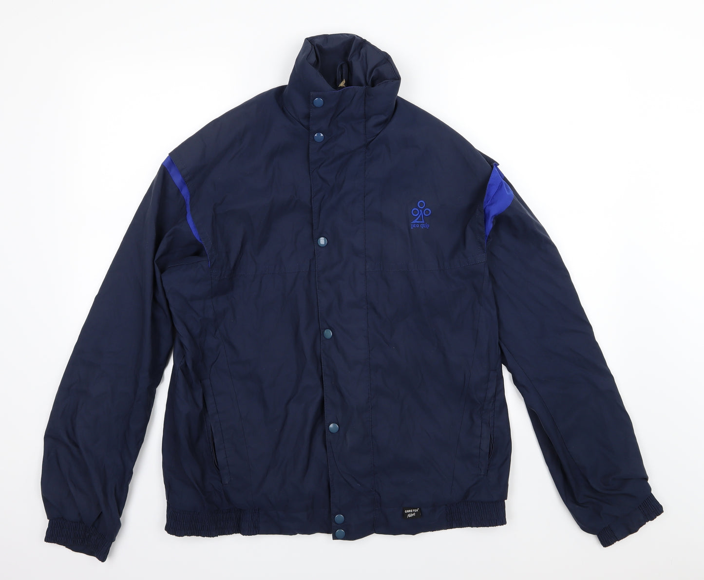 Pro quip Mens Blue   Overcoat Coat Size M