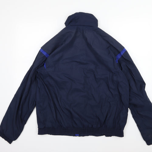 Pro quip Mens Blue   Overcoat Coat Size M