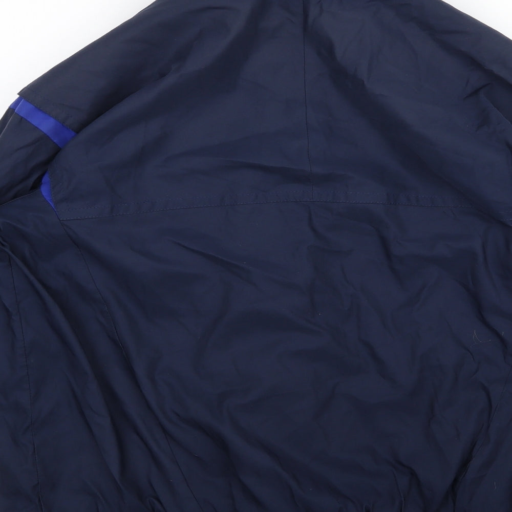 Pro quip Mens Blue   Overcoat Coat Size M