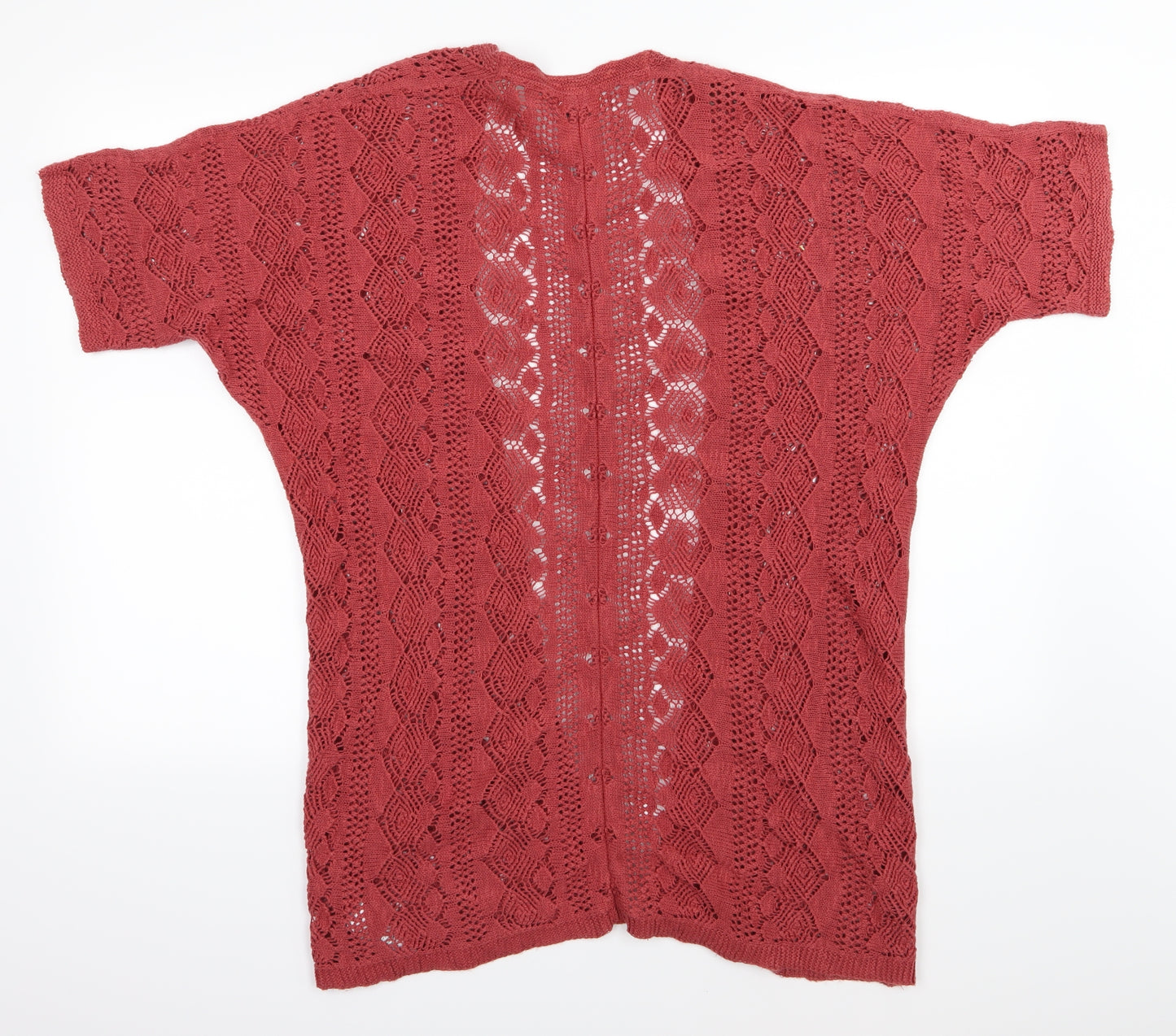 NEXT Girls Pink  Knit Cardigan Jumper Size 11-12 Years