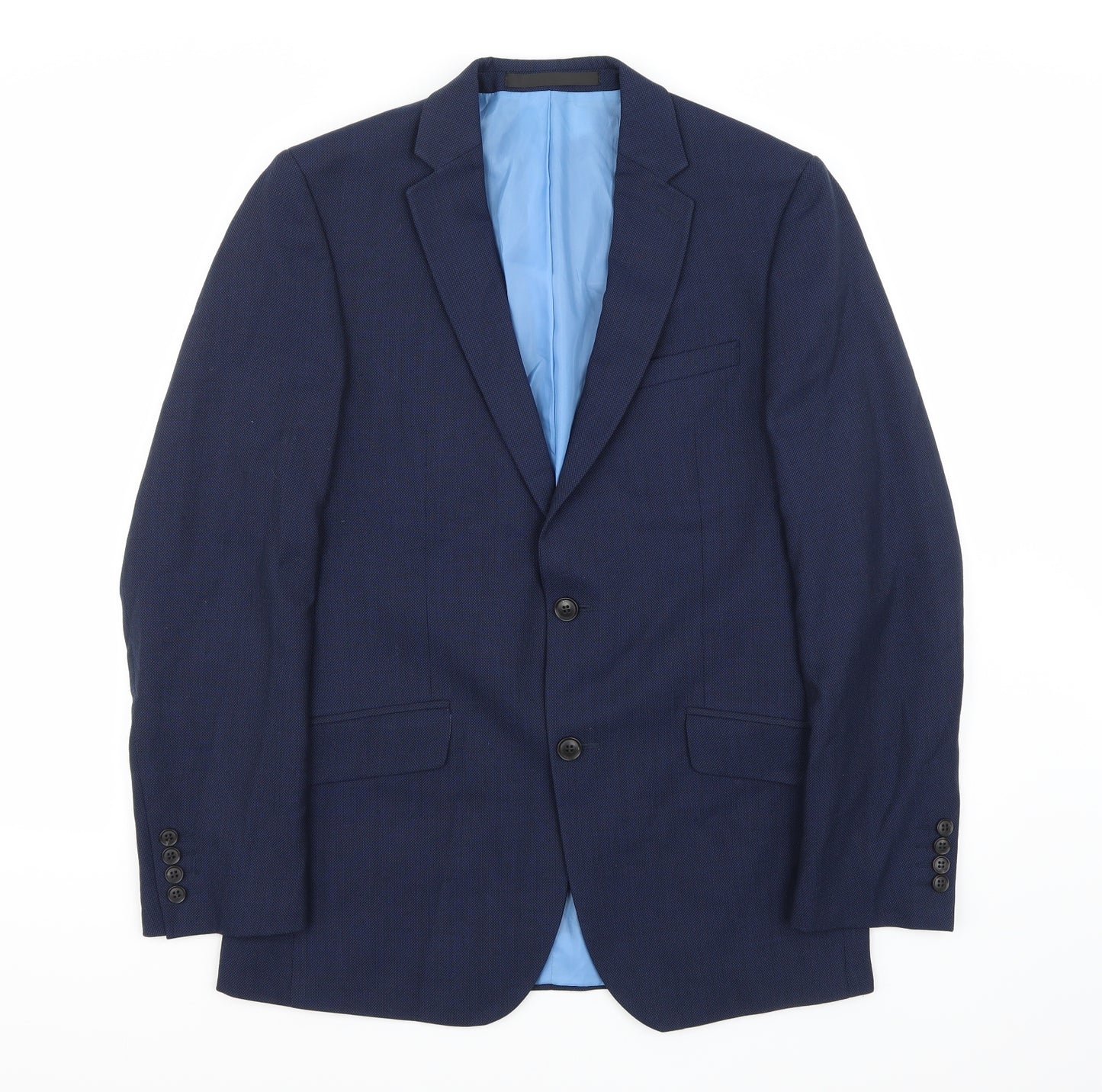 Marks and Spencer Mens Blue   Jacket Suit Jacket Size 38