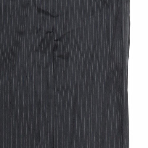 MNG  Womens Black   Trousers  Size 8 L31 in