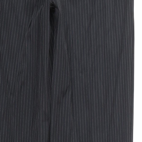 MNG  Womens Black   Trousers  Size 8 L31 in
